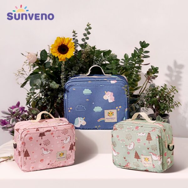 Sunveno Fashion Wet Bag Waterproof Diaper Bag Washable Cloth Diaper Baby Bag Reusable Wet Bags 23x18cm Organizer For Mom