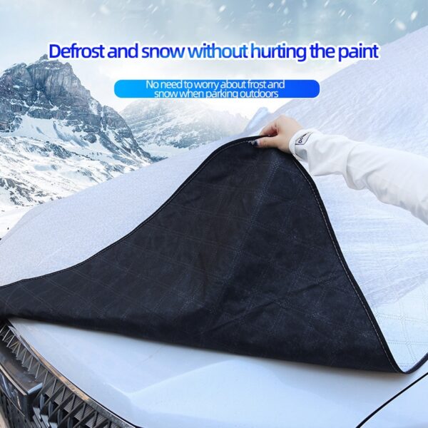 Car Windshield Snow Cover Anti-frost And Anti-snow Lengthen And Thicken Anti-freeze Winter Car Supplies For Toyota For Ducato 2 - Image 2