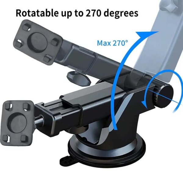 Imagebon Car DVR Holder 3M Sticker Base Suction Cup Mount Long Arm Telescopic Bracket Rotatable Dash Cam Bracket Car Accessories - Image 4