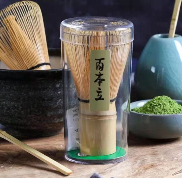 Tea Set Tea Japanese Set Matcha Whisk Tea Spoon and Scoop Matcha Tea Set Bamboo Accessories Tea Ceremony Set - Image 2