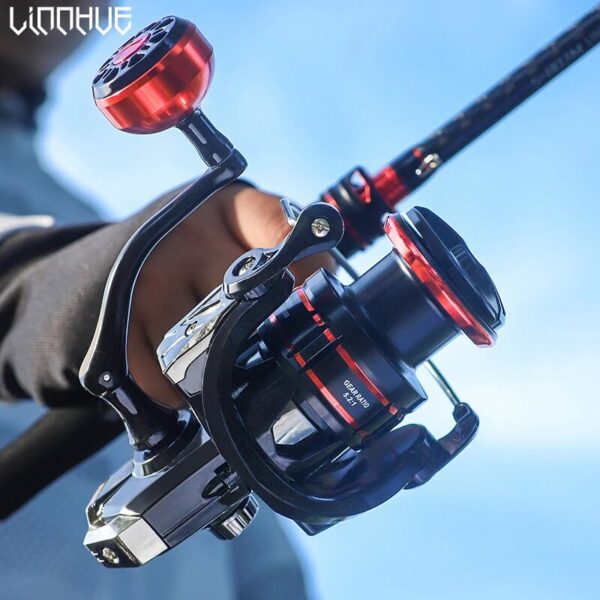 LINNNHUE New Fishing Reel HQ500 800 1000-7000 10kg Drag Spinning Reel Fishing accessories goods equipment All for fishing Reels - Image 5