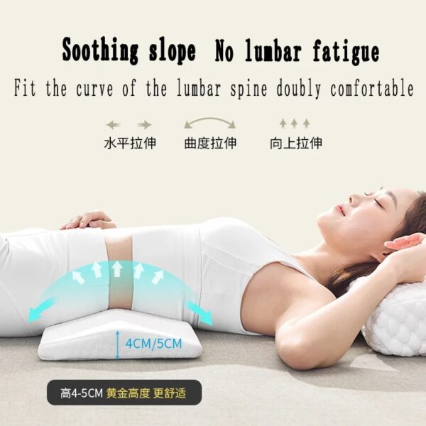 Lumbar Support Pillow、Slow Rebound Memory Foam Pillow To Relieve Lumbar Pressure, Bedding, Available For Pregnant Women - Image 2