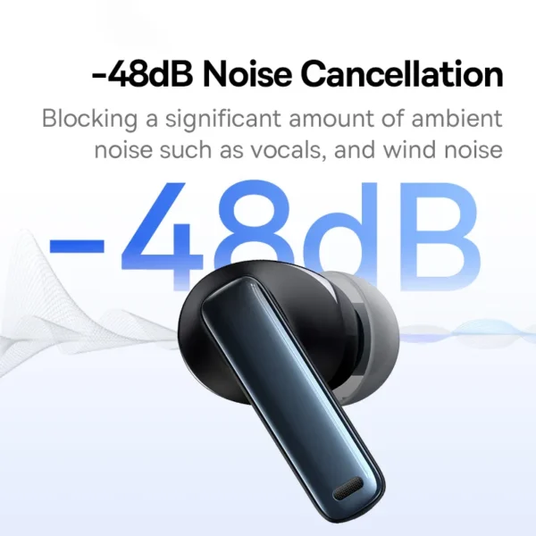 Baseus Bowie M2s ANC Earphone Bluetooth 5.3 Active Noise Cancellation -48dB Wireless Headphone Support 3D Spatial Audio Earbuds - Image 2