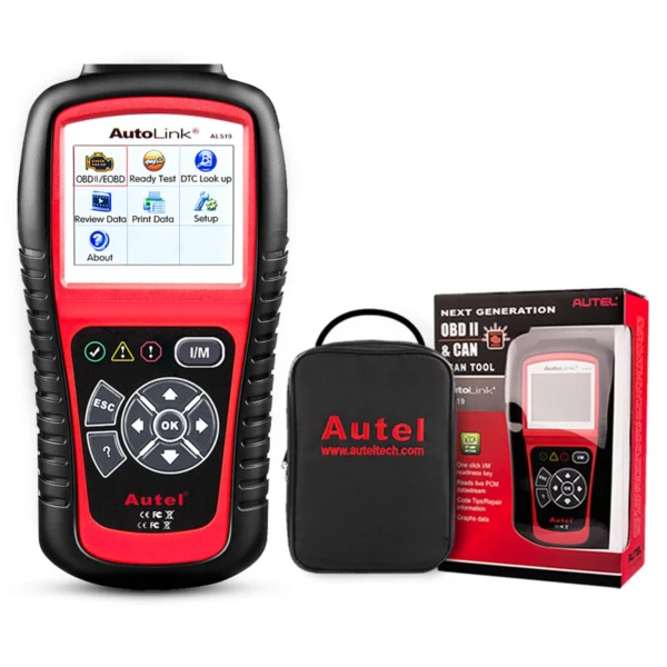 Autel AutoLink AL519 Diagnostic Tool OBD2 Scanner Code Reader Scanner Automotriz Automotivo Scanner Car diagnostic