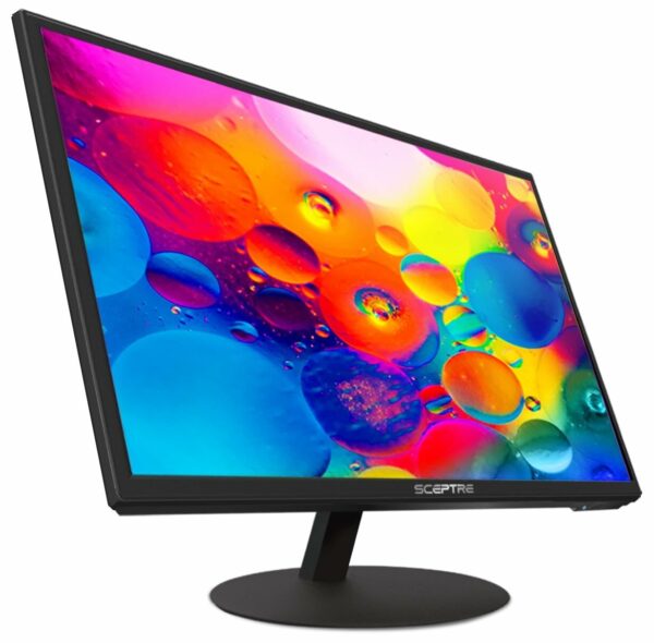 Sceptre 27 inch1080P LED Monitor 99% sRGB 2X HDMI VGA Build-In Speakers, Machine  Black (E275W-19203R series) - Image 2