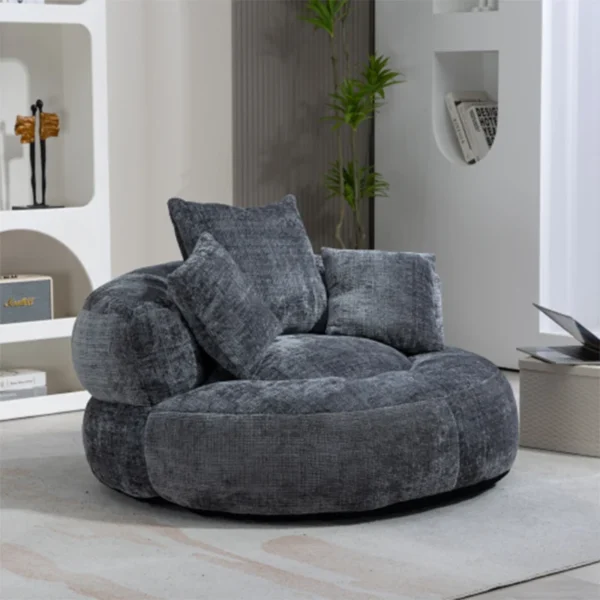 Bean Bag Chair Lazy Sofa Durable Comfort Lounger High Back Bean Bag Chair Couch for Adults, Indoor & Outdoor - Image 3