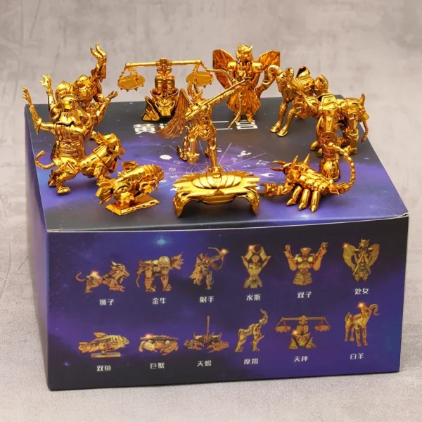 Saint Cloth Myth APPENDIX Saint Seiya Gold Cloth Object World Tour Ver 12pcs Set