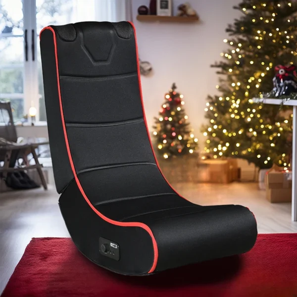 Foldable Gaming Chair , Compatible with Phones, Adjustable Recline,for Living Room, Office, for Gifts, Birthday Present