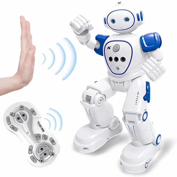 Gesture Sensing Robot Toys for Kids, RC Intelligent Programmable Music Robot Toys for 6+ Year Old Boys Girls Ideal Birthday Gift