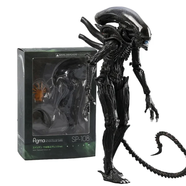 Figma SP-108 Alien Action Figure Doll PVC Desktop Toy Model for Colletible