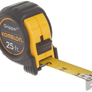 Komelon 5425 Gripper Acrylic Coated Steel Blade 25-Inch by 1-Inch, Black