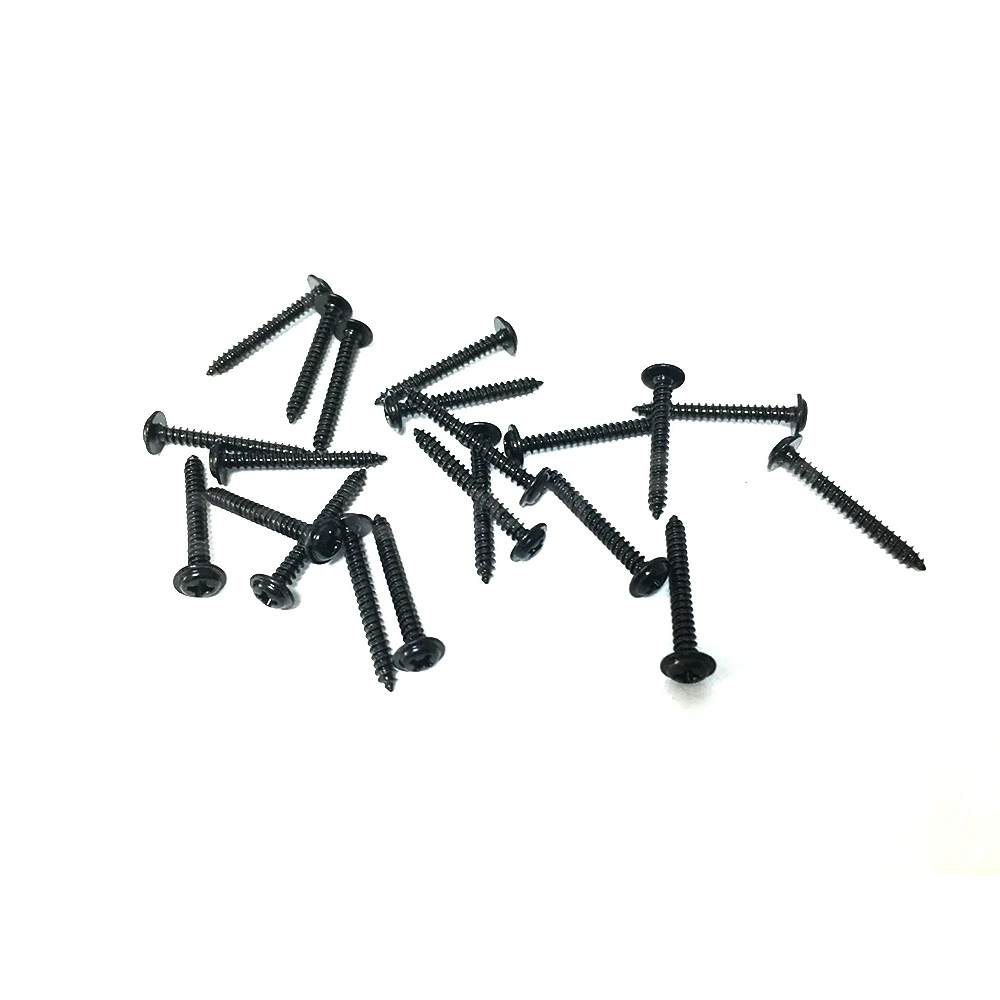 Carbon Black/Silver Steel Phillips Head Self-tapping M4 M5 screws Fits For universal Car Rear Bumper lip Diffuser Installation - Image 6