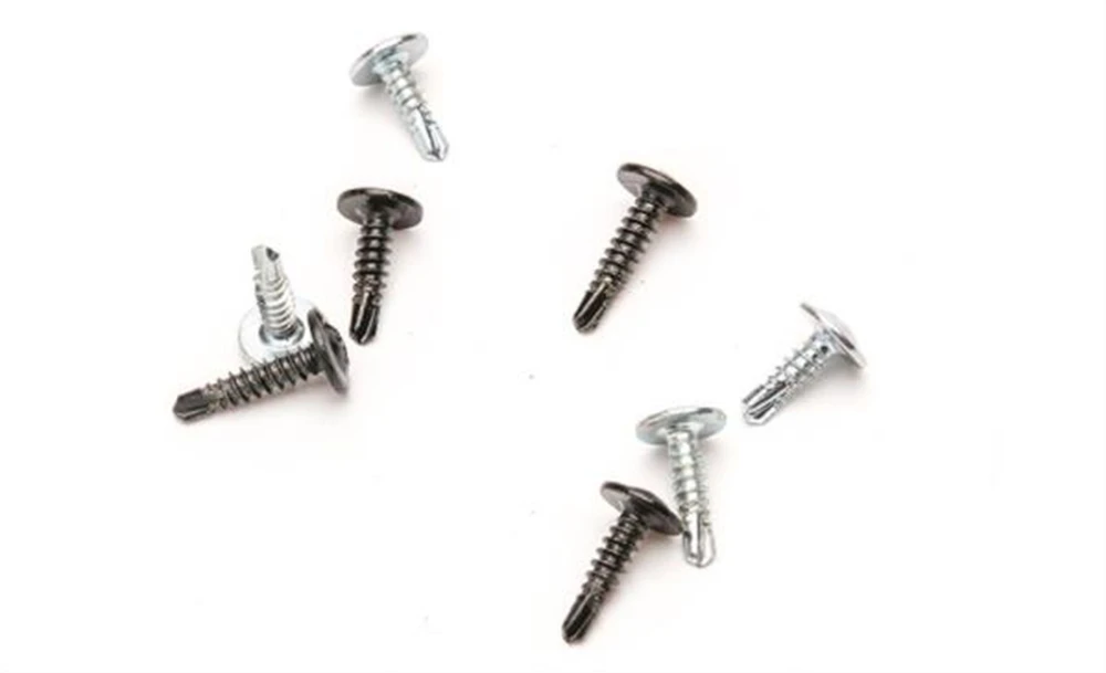 Carbon Black/Silver Steel Phillips Head Self-tapping M4 M5 screws Fits For universal Car Rear Bumper lip Diffuser Installation - Image 4