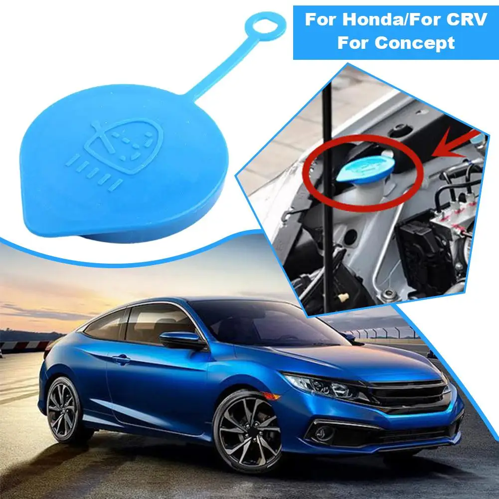 Car Windshield Wiper Washer Fluid Reservoir Bottle Lid Cap Cover For Honda Accord Fit Prelude CRV CRX 38513-SB0-961 Y4I8